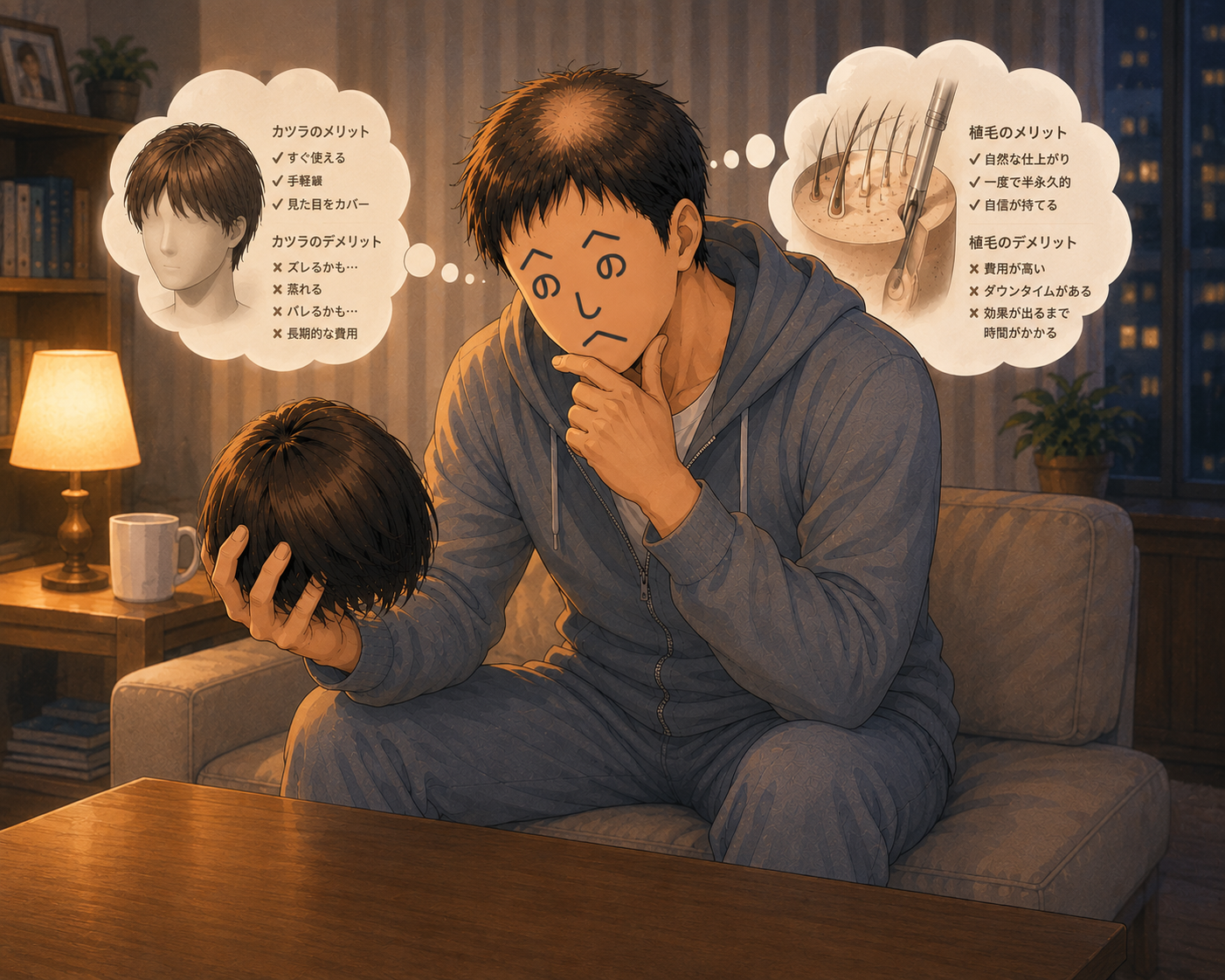薄毛丸幸太郎のイラスト