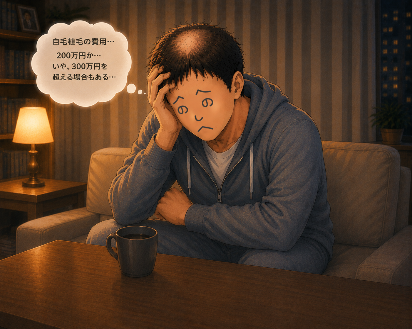 薄毛丸幸太郎のイラスト
